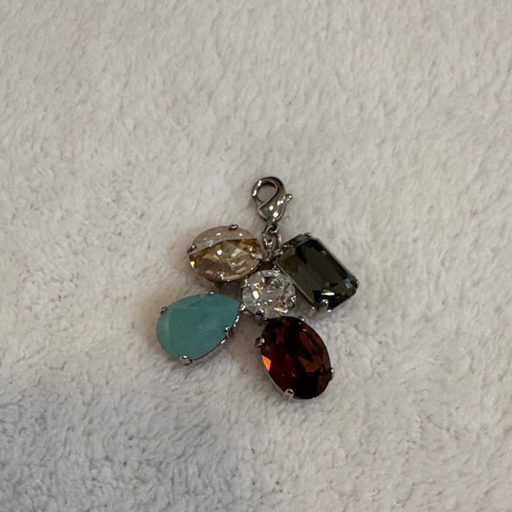 Sabika Multi-Stone Pendant Charm